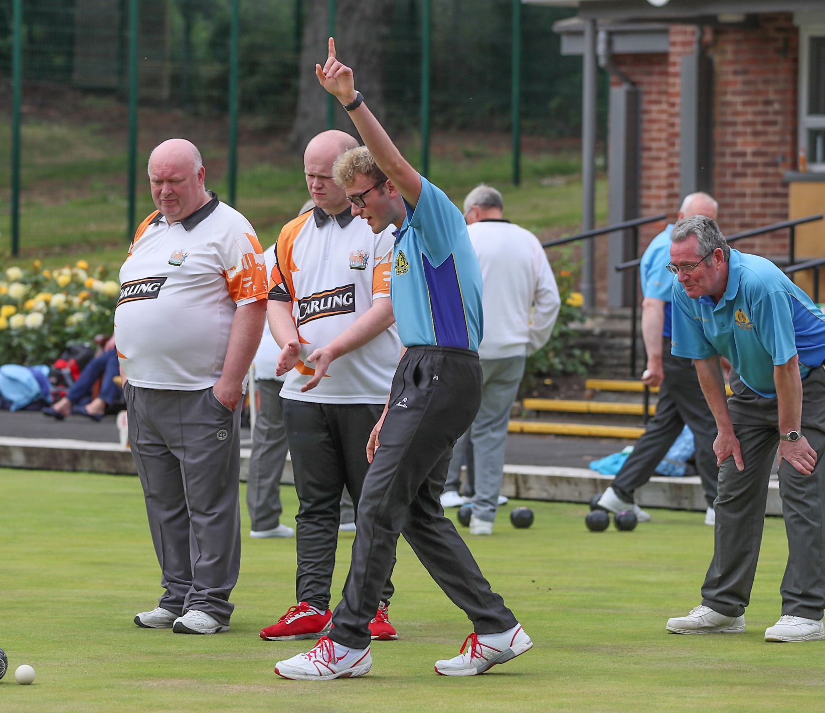 Competitive bowls at Lisnagarvey
