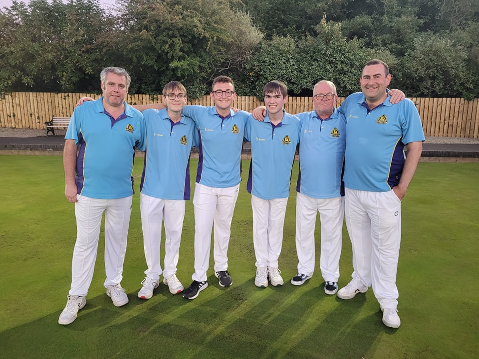 Social bowling at Lisnagarvey outdoor green